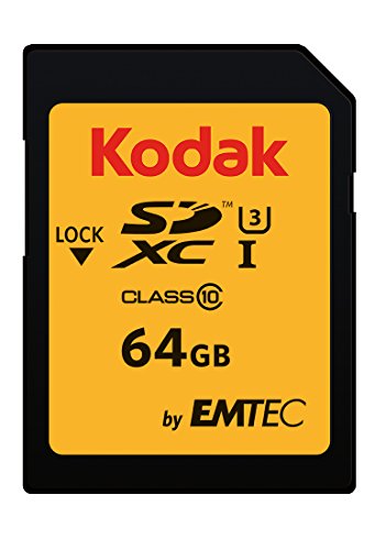 Amazon | Kodak SDXCカード 64GB UHS-I U3 V30 Ultra - 最大