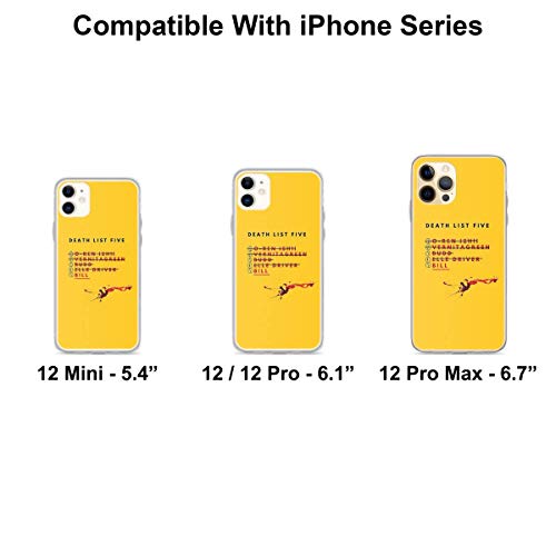 Phone Case Kill Bill- Death List Compatible With Iphone 6 6S 7 8 X Xs Xr 11 12 Pro Max Mini Se 2020 Waterproof Charm Transparent #TOP1