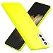 Produktbild NALIA Neon Case kompatibel mit Samsung Galaxy S21 Hülle, Ultra-Slim Silikon Handyhülle Soft Phone Cover Stoßfest Dünn, Weiche Gummi Schutzhülle Handy-Tasche Backcover Bumper Etui Schale, Farbe:Gelb