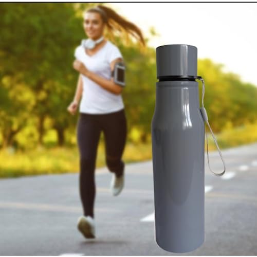 Garrafa de Água Resistente 750 Ml Aço Inox Inquebrável Portátil, Bebidas Quentes e Geladas, Viagem,