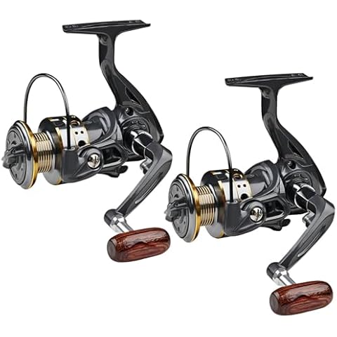 ALALAL Spinning Fishing Reel,13 Ball Bearings Light Weight Ultra Smooth Aluminum Spinning Reel,for Saltwater Freshwater 6000 Series 5.2:1 Gear Ratio Fishing Reel Cover