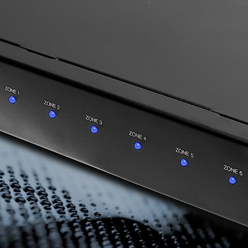 OSD Nero Control12 6 Zone Multi Room Audio Controller, App Controlled Matrix Preamplifier for Whole House Audio Systems, iOS Android App Control, Multi Source Distribution, Rack Mount Audio Controller by OSD Audio - Image 6
