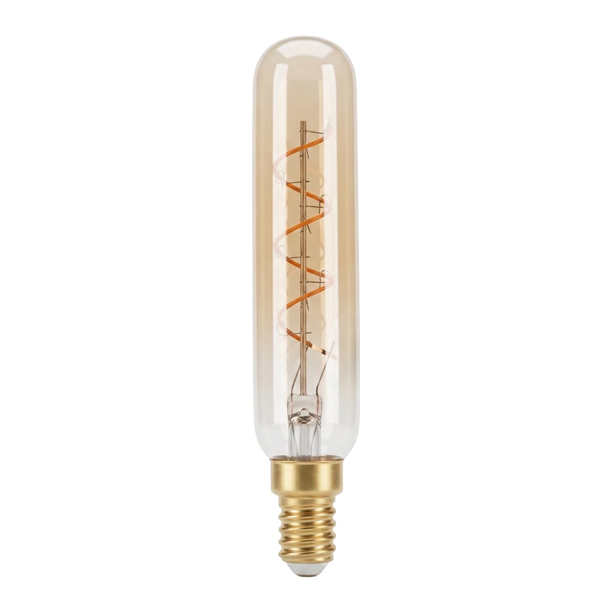 HOFSTEIN E14 LED Warmweiss Glühbirne 10er Set Vintage Glühbirne E14 Leuchtmittel 4W Ersatz Für 25W, Dekorative Längliche Retro Lampe Aus Glas Für Stimmungsvolle Akzentbeleuchtung T25