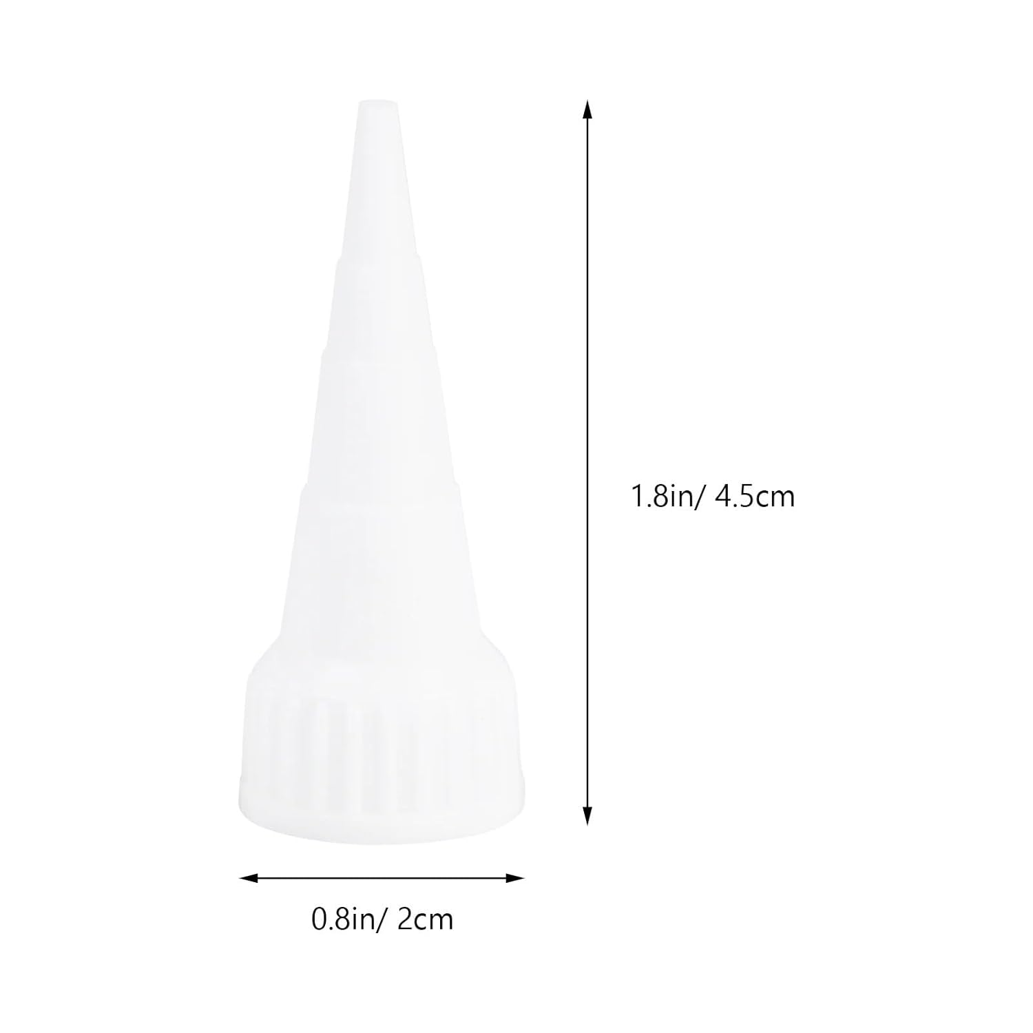 300 Pcs Glue Nozzle Tips – Washable Reusable Precision Applicators for Craft Projects & Bonding Glass Wood Plastic