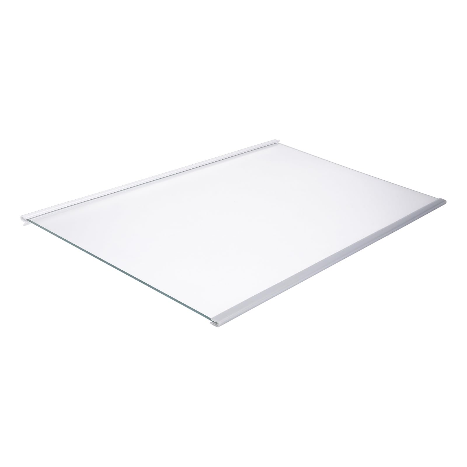 Bauknecht Whirlpool 480132101134 - Bandeja de cristal para frigorífico, congelador, congelador, también Ignis, Philips, Ikea, Privileg Quelle (495 x 317 x 13 mm)