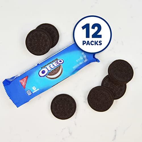 Oreo Chocolate Sandwich Cookies, School Lunch Box Snacks, 2.4 Ounce (Pack Of 12) #TOP1