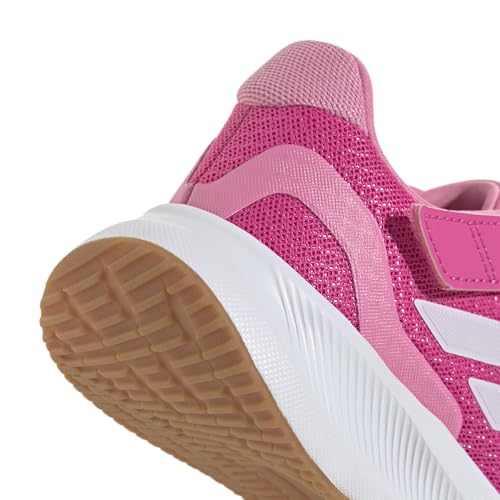 Image of adidas Kids' Marvel Run Falcon 5 Elastic Lace & Strap Shoe