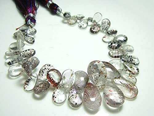Lépidocrosite LKBEADS perles briolettes poires pour création de bijoux DIY - 2