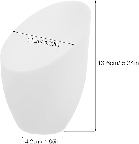 Miniatura 6 de 5 pantallas de repuesto blancas esmeriladas para lámpara de pie, pantalla de herradura, pantalla de múltiples cabezales, diámetro del agujero, 1.654