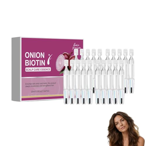 Sueros De Crecimiento De Cabello De Cebolla Para El Cuidado Del Cuero Cabello Y El Cabello, Suero Hidratante Con Extracto De Cebolla, Suero Hidratante Diario Ligero Y Más Completo Para El Cabello. (1