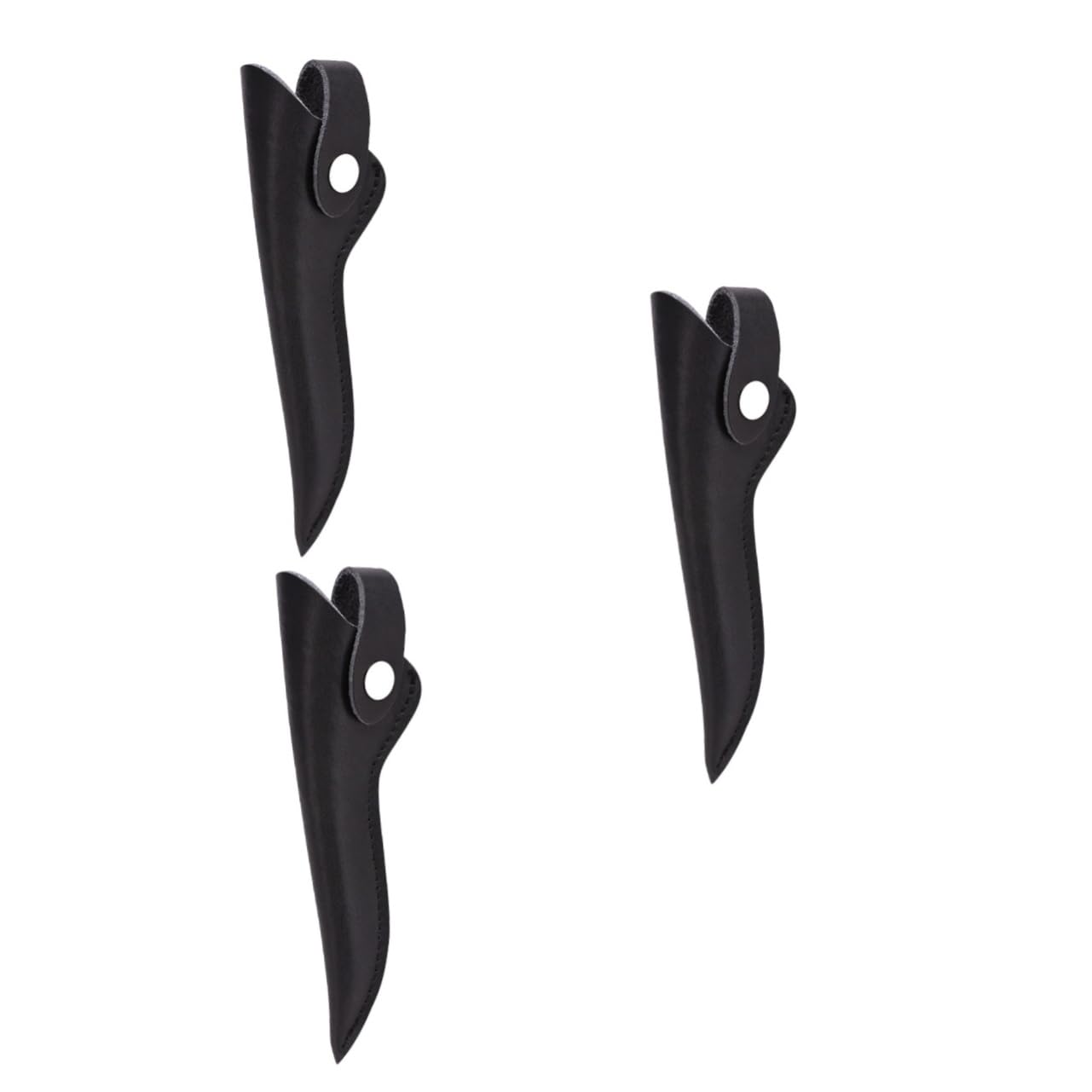 Ipetboom Household Scissor Cover PU Protective Sleeve for Hair Cutting Scissors Tool Storage Bag Stylish and Compact Design Storage for Barbers and Stylists