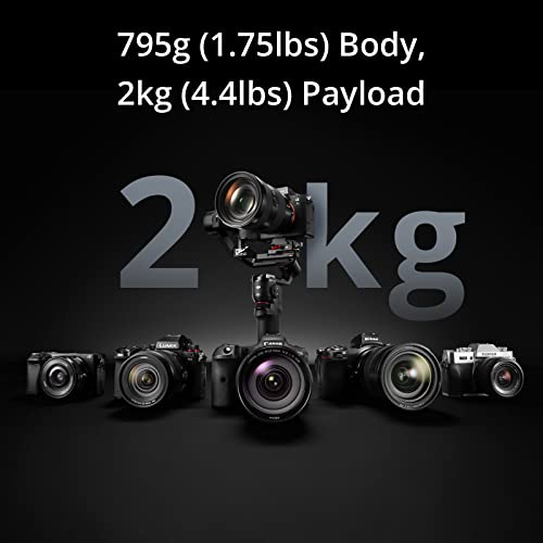 DJI RS 3 Mini, 3-Axis Gimbal Stabilizer for Cameras Canon/Sony/Panasonic/Nikon/Fujifilm, 2 kg (4.4 lbs) Tested Payload, Camera Stabilizer, Camera Gimbal with Native Vertical Shooting by DJI - Image 2
