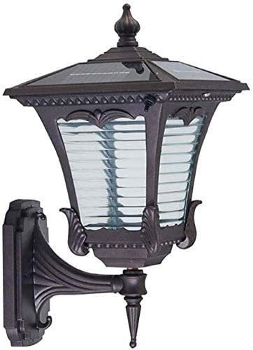 Applique murale extérieure TYKHGFS luminaire solaire en métal pour cour