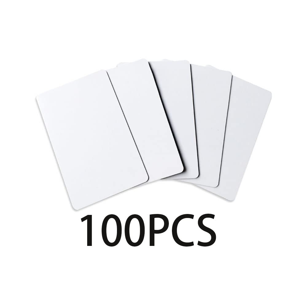 YAVIS (100) 125kHz Writer Rewritable White Plastic T5577 RFID ID Card Proximity Door Control Entrance Access, Hotel Key Card - Image 2