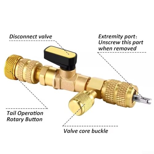 Herramienta para extracción de núcleo de válvula de aire acondicionado miniatura 5