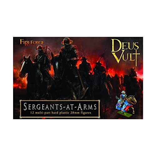 FIREFORGE GAMES Deus Vult Sergeants at Arms - 12 Figuras 28mm miniatura 1