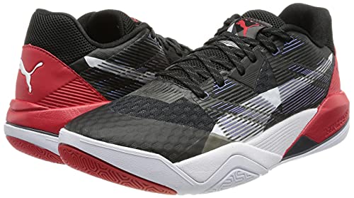 Puma Eliminate Power Nitr, Zapatillas de Balonmano Unisex Adulto, Black P, 40.5 EU