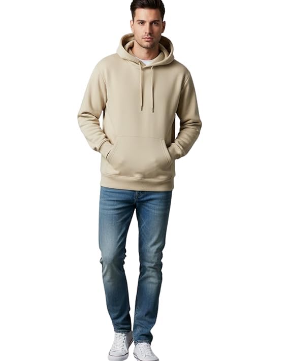 akar Men's Polycotton Hoodie Sweatshirt for Running, Gym, Travel, Warm-picture-22