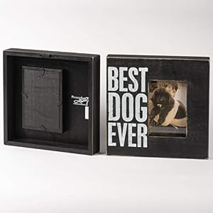 Primitives by Kathy 19136 Photo Box Frame 10 x 10 Best Dog Ever
