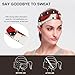 Red Ladybug Sweatband for Men Women Sports Headband Breathable Stretchy Sweatbands Moisture Wicking Workout Headbands for Fashion,Washing Face,Running