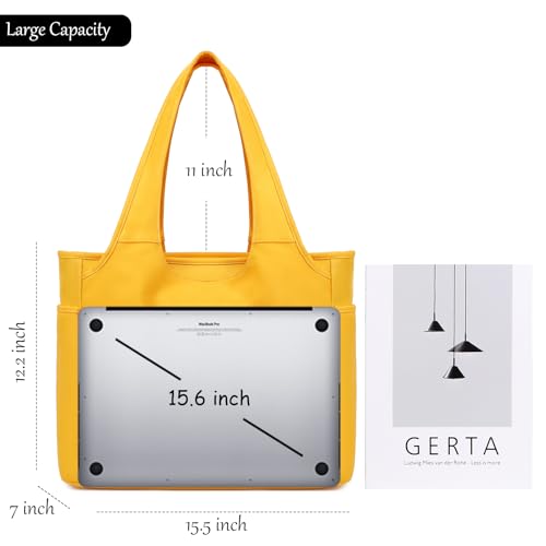 Image of KYALOU Utility Large Tote Bag, Women Casual Shoulder Bags for Work School Gym Beach Travel Shopping Grocery | Utility