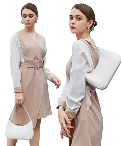 Image of CYHTWSDJ Shoulder Bags for Women, Cute Hobo Tote Handbag Mini Clutch Purse with Zipper Closure