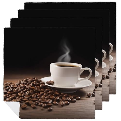 Servilletas de Tela Cuadradas 18.7x18.7 pulg. Pack 4 miniatura 1