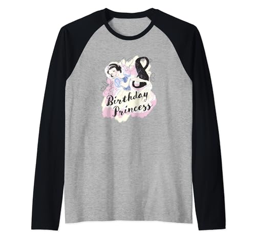 Haut baseball Blanche-Neige pour fêter un 8ème anniversaire magique en famille