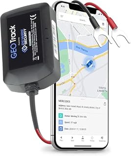 GpsLive Geo Track GPS Tracker Car, Motorhome, Car | Made in Europe | Easy Installation | Live Tracking with App | No SIM Required | GPS Car Tracker GPS Transmitter | Transmitter Car GPS Tracker - 1