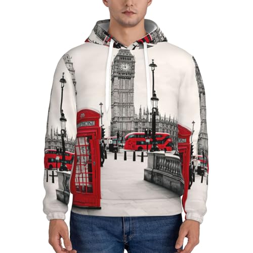 Sweat à capuche homme avec cordon de serrage pour un pull quotidien confortable - 2