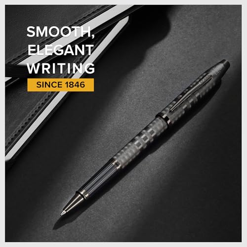 Image of Cross Century II Classic Black Rollerball Pen - Sophisticated Luxury Writing Instrument with Smooth Ink Flow for Professionals and Gift Giving (Midnight Black)