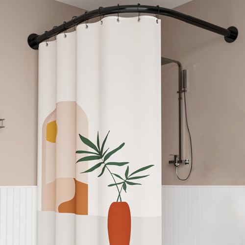 Tringle à rideau de douche sans perçage idéale pour rénover facilement votre salle de bain