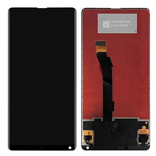 Theoutlettabletu00ae Full LCD Display mit kapazitiver Touchscreen Digitizer für Smartphone Xiaomi Mi Mix 2 - Schwarz
