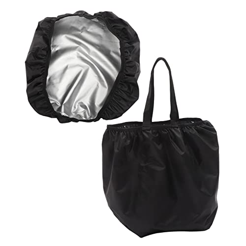 OSOLADY Wear Resistant Bike Rain Cover Oxford Cloth Bike Basket Liner Design for Outdoor Cycling Camping and Hiking Lightweight Compact Storage