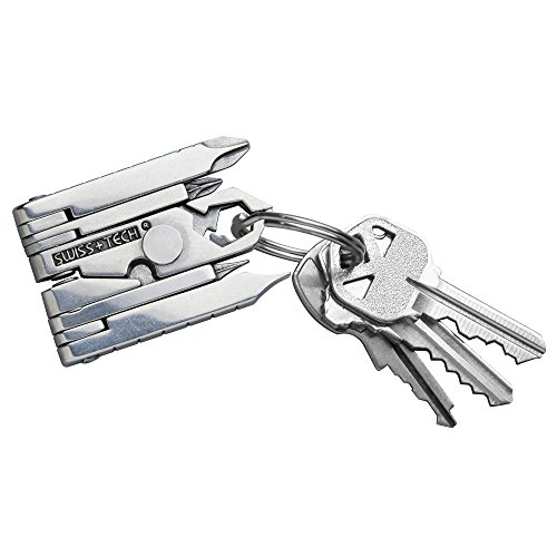 Swiss+Tech St53100 Polished Ss 19-In-1 Micro Pocket Multitool For Camping, Outdoors, Hardware #TOP3
