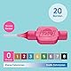 TePe Interdentalbürste Pink (ISO-Größe 0: 0,4 mm) / 1 x 20 Stück / Für eine einfache und gründliche Reinigung der Zahnzwischenräume