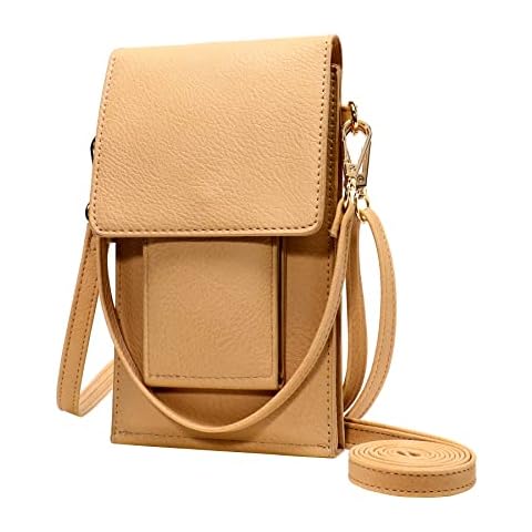 AnsTOP Small Crossbody Bag for Women - Phone Purse Crossbody Cell Phone Purse for Women with 2 Strap Cover
