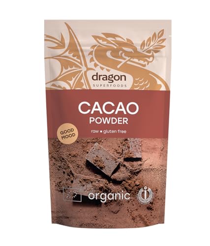Dragon Superfoods Kakaopulver 200 g, Criollo, Rohkost