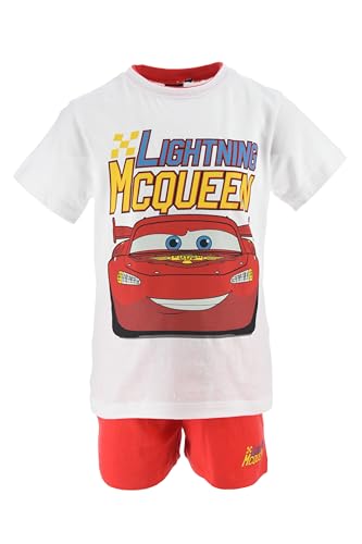Disney Pixar Cars Pijama para Niño, Conjunto 2 Piezas Diseño