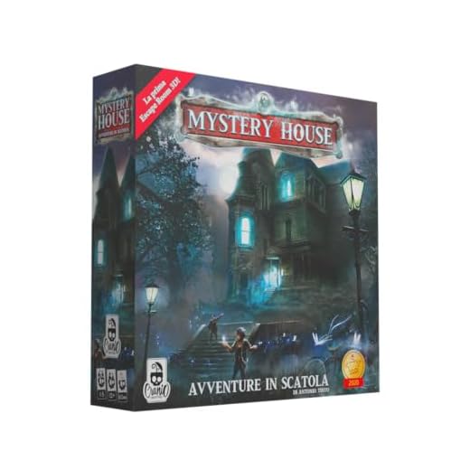 Cranio Creations- Mystery House Gioco da Tavolo, Colore Blu, 907B6E1A91