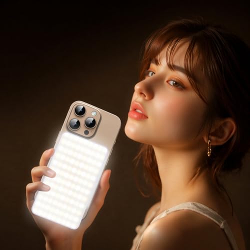 Manyetik LED Pocket Video Light Magsafe ile Uyumlu 2500-9000K Ayarlanabilir Işık 10W CRI95 1200 mAh Type-C Şarjlı Taşınabilir Fotoğraf ve Video Çekim Işığı | N19