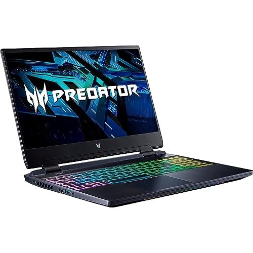 Acer Predator Helios 300 Gaming Laptop, Intel Core i7-9750H, GeForce GTX 1660 Ti, 15.6" Full HD 144Hz Display, 3ms Response Time, 16GB DDR4, 512GB PCIe NVMe SSD, RGB Backlit Keyboard, PH315-52-710B