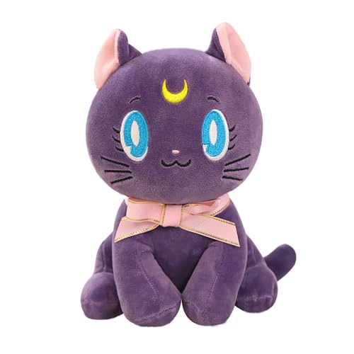 Image of Sailor Plush Luna Cat Doll Stuffed Animal Cartoon Plushie Cute Moon Soft Toy Figure Pillow Plushies