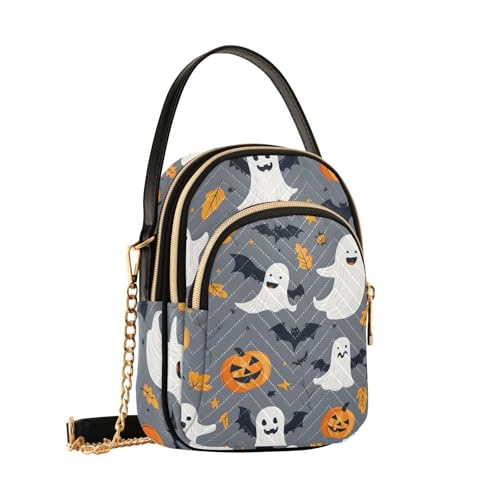 Sac motif citrouille fantôme idéal pour les sorties d'automne