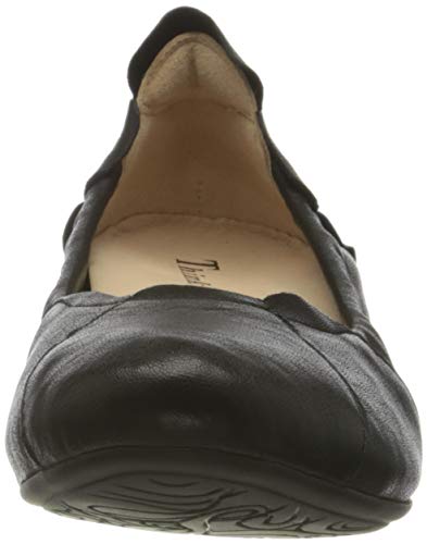 Think Think BALLA, Damen Geschlossene Ballerinas, Schwarz (schwarz 00), 39.5 EU (6.5 Damen UK)