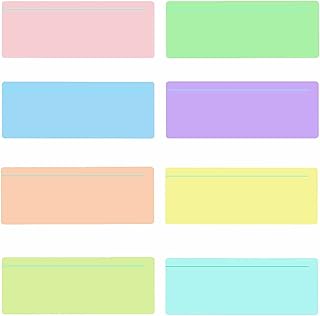 Dyslexia Overlays Reading Guided Strips Highlight Strips Bright Color for Dyslexia Reading Aids, Irlens Syndrome,and ADHD and Visual Stress Specialists for Children, Teacher, Reading Beginner 8 Pack