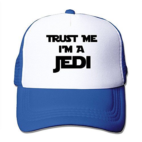 Wearing Hit Star Trust Jedi Adjustable Baseball Cap RoyalBlue