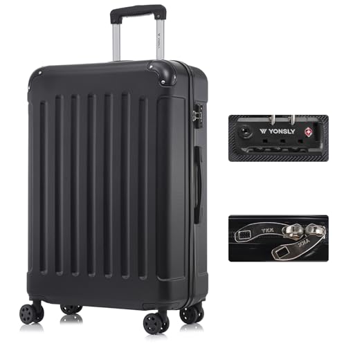 yonsly Premium Reisekoffer TSA-Schloss,YKK-Reißverschluss...