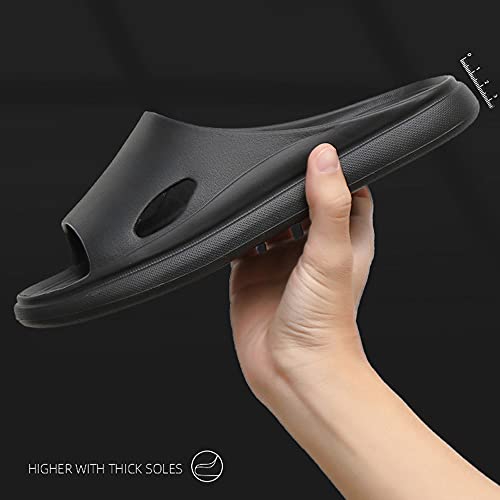 Rojeam Women & Men Shower Slippers Open Toe House Slides Bathroom Sandals2