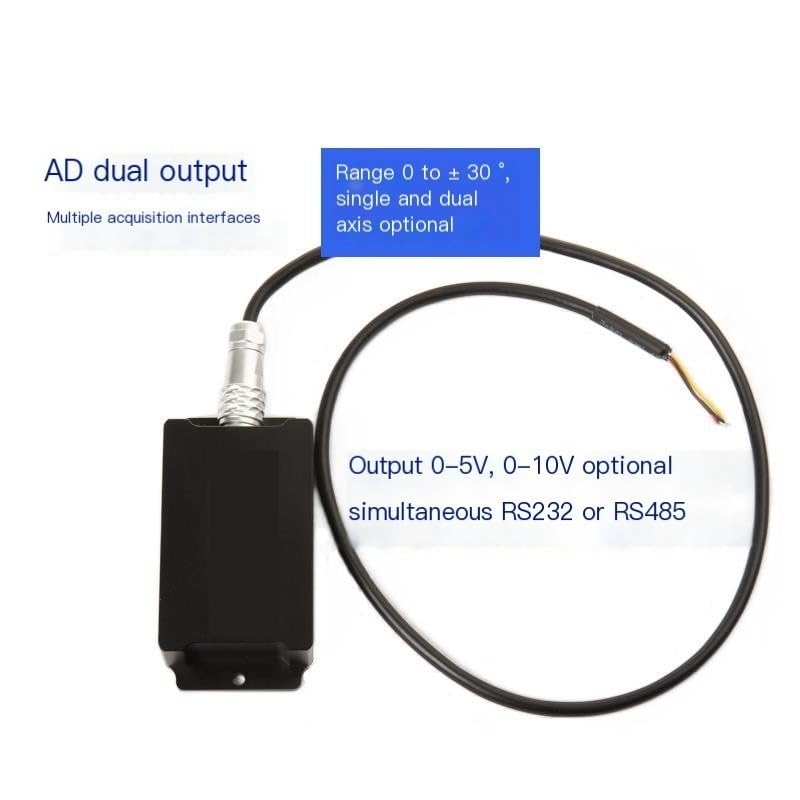HVT820T Dual-Axis Voltage Output Tilt Sensor Supply Voltage: DC 11-36V(0-10v,10)